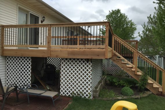 Cedar Deck Remodel