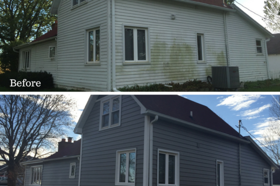 Siding Remodel Before and After Photos