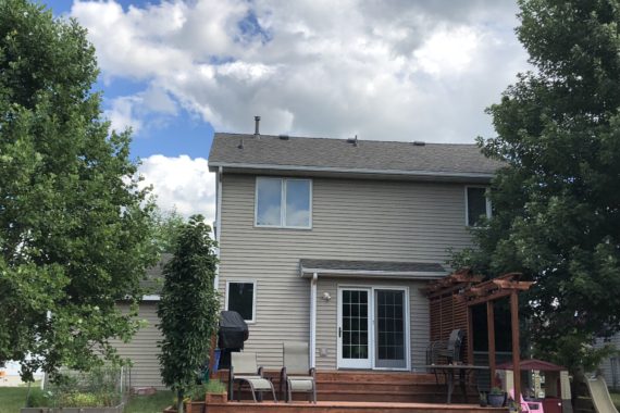 Roof Replacement from Hail Damage in Huxley Iowa